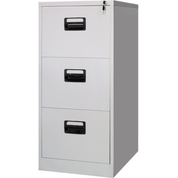 Dot Furn Alma 3-Drawer Steel Filing Cabinet – Premium Office Storage