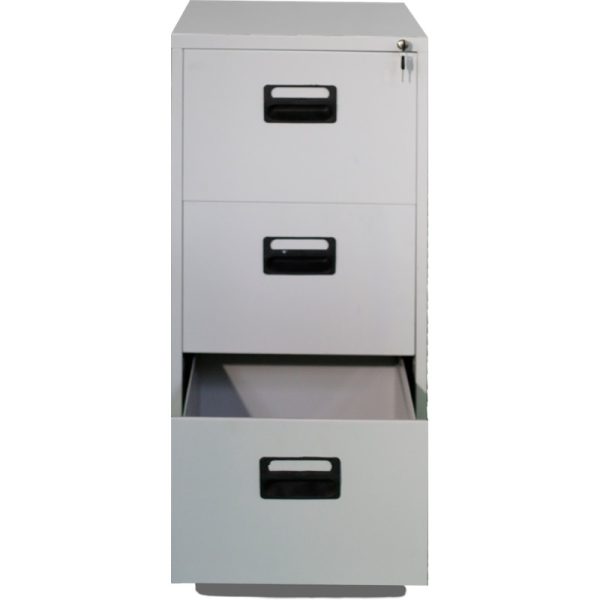 Dot Furn Alma 3-Drawer Steel Filing Cabinet – Premium Office Storage - Image 2