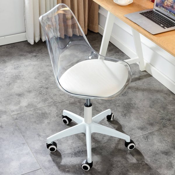 Dot Furn Tower Transparent Office Chair