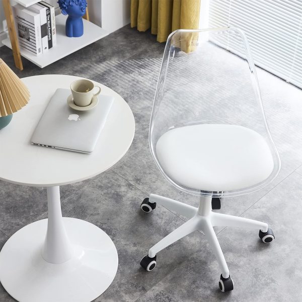 Dot Furn Tower Transparent Office Chair - Image 2