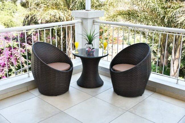 DotFurn Hobbs 3-Piece Rattan Patio Set – Stylish Comfort for Your Outdoors - Image 3