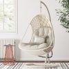 Dot Furn Eletre Rattan Swing Chair – Effortless Elegance & Comfort