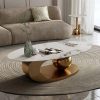 Château Sphere Marble Coffee Table – DotFurn (Gold Base, Heat & Scratch Resistant Top)