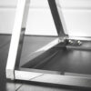 Aleba Console Table – DotFurn (110cm, Coloured Mirror & Stainless Steel, Modern Luxe Design) - Image 5