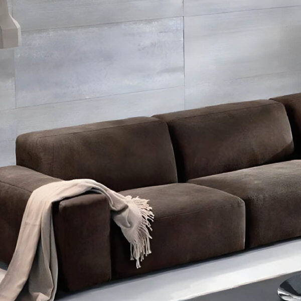 DotFurn Lochlan Beech Wood Sofa | Modern 3-Seater | Solid Wood Frame | Custom Fabric Couch - Image 2