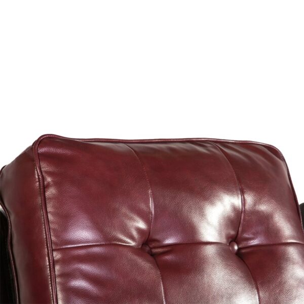 Velare Luxe Cinema Recliner Suite – Electric Home Theatre Recliner Set (Cream, Maroon & Black) - Image 5