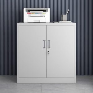 Dotfurn Richmond Organiser Cabinet – 90cm Half-Height Steel Storage