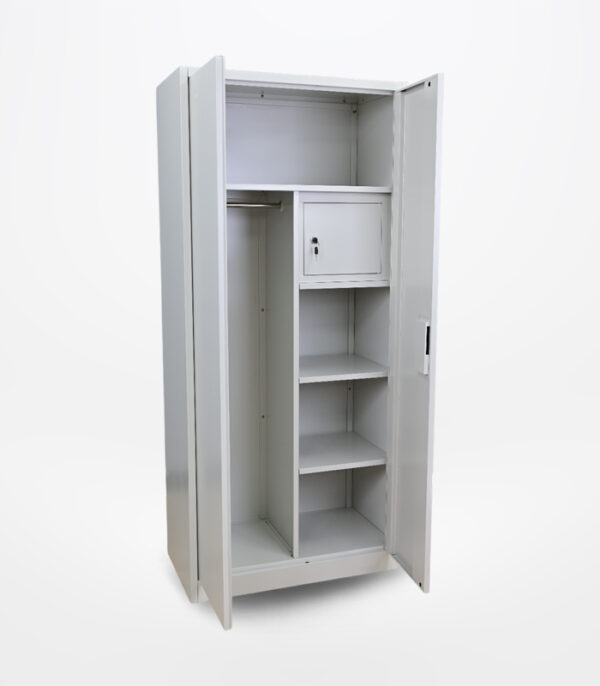 Dotfurn Belgravia Vault Cabinet - 180cm Steel Cabinet with Integrated Safe - Image 2
