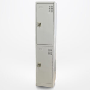 Dotfurn Oxford Stronghold Cabinet – 180cm 2-Door Steel Locker