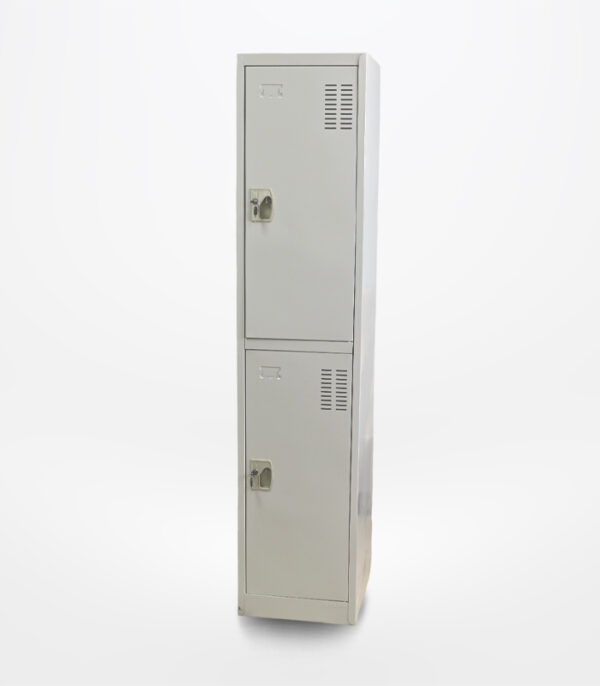 Dotfurn Oxford Stronghold Cabinet - 180cm 2-Door Steel Locker