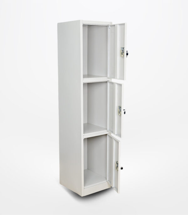 Dotfurn Westminster Vault Cabinet - 180cm 3-Door Steel Storage - Image 2