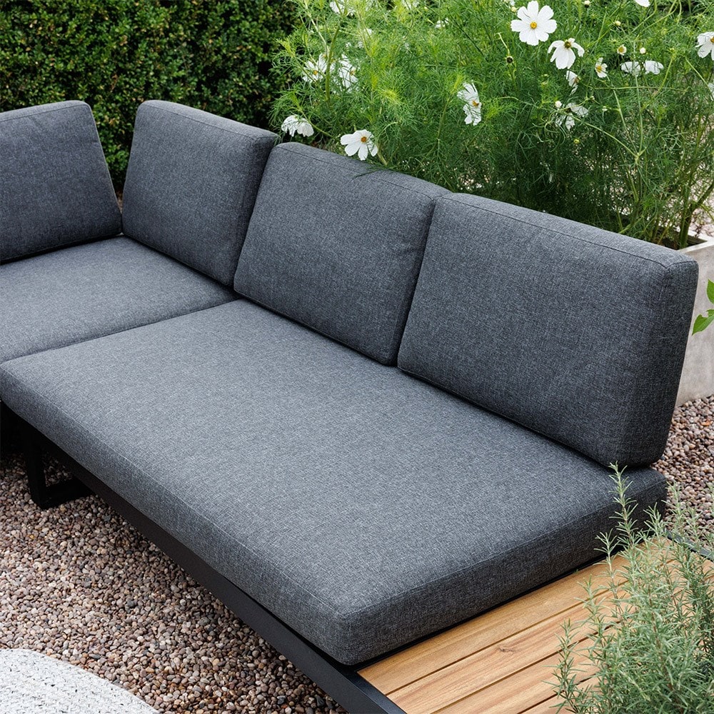 DotFurn Kugatsu Outdoor Corner Sofa Set with Coffee Table – 5 Seater Modular - Image 5