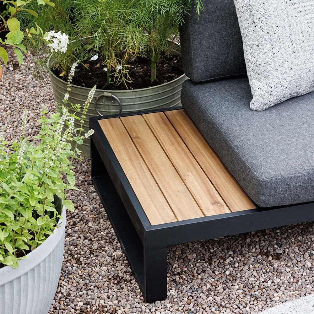 DotFurn Kugatsu Outdoor Corner Sofa Set with Coffee Table – 5 Seater Modular - Image 3